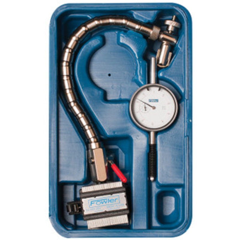 Fowler Chrome Flex Mag Set with Anyform Base and X-Proof Indicator – Whiteface – 52-585-245-0