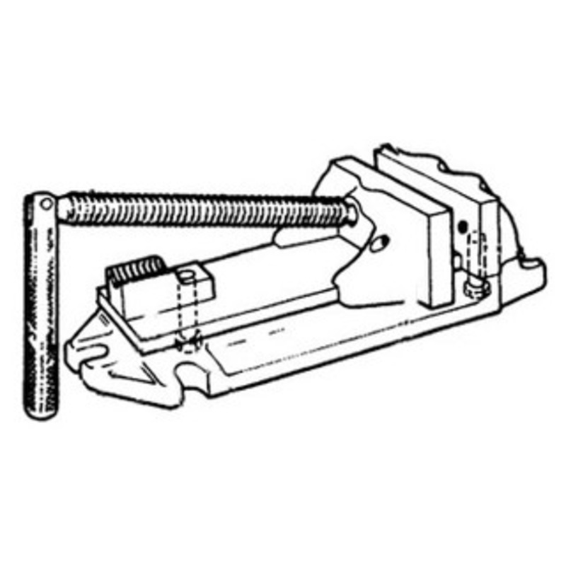 Cardinal Base Plate for No. 554-7BV Vise – 7BP