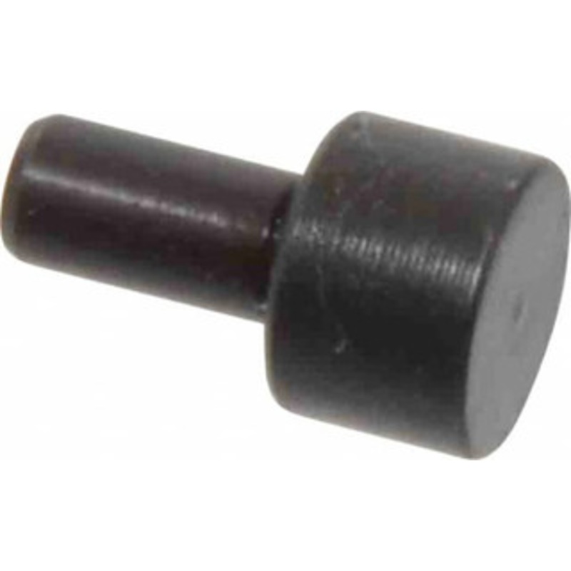 Gibraltar 5/8 OAL, 1/4 Head Height, 3/8 OD, Hardened Steel, Ground, Press Fit Rest Button Black Oxide Coating, 3/16 Pin Diam, 3/8 Long Pin 64255730 – 64255730