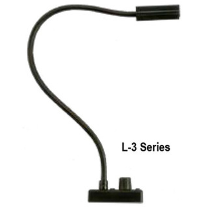 Littlite L-3 Halogen Lampset, 12 Gooseneck – L-3/12