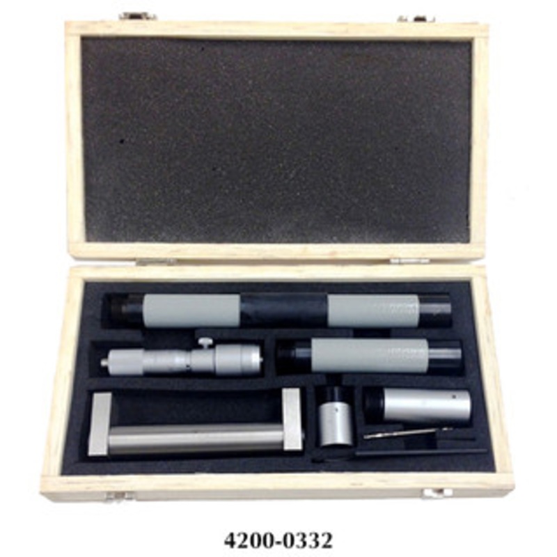 Precise 4-20 6 Piece Inside Micrometer Set – 4200-0332