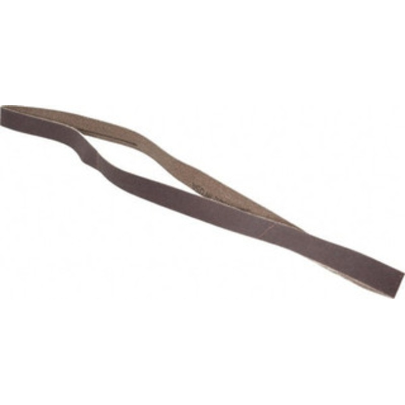Tru-Maxx 1/2 Wide x 24 OAL, 180 Grit, Aluminum Oxide Abrasive Belt Aluminum Oxide, Very Fine, Coated 7068 – 05205182