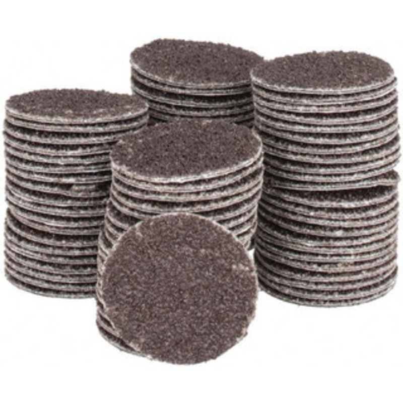 Tru-Maxx 1 Diam, 60 Grit Aluminum Oxide Adhesive PSA Disc Medium Grade, X Weighted Cloth Backing, For Right Angle/Vertical Shaft Portable Grinders 7000100-60 – 78281516