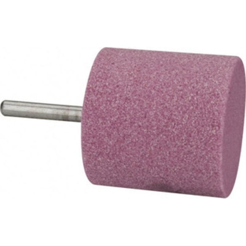 Tru-Maxx 2 Head Diam x 2 Thickness, W244, Cylinder End, Aluminum Oxide Mounted Point Pink, Medium Grade, 60 Grit, 11,750 RPM 66253292049 – 89679674