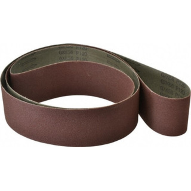 Tru-Maxx 3 Wide x 90 OAL, 120 Grit, Aluminum Oxide Abrasive Belt Aluminum Oxide, Fine, Coated, X Weighted Cloth Backing, Series VAC228 7235 – 74855164