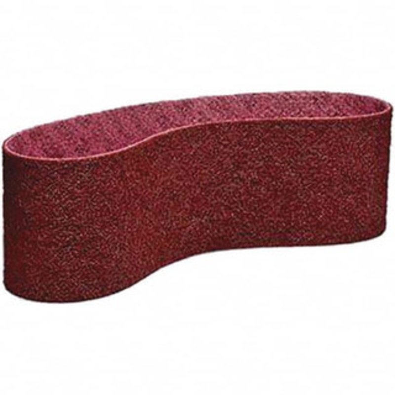3M 4 Wide x 36 OAL, Aluminum Oxide Abrasive Belt Aluminum Oxide, Medium, Nonwoven, Series SC-BS 7000120606 – 06929657