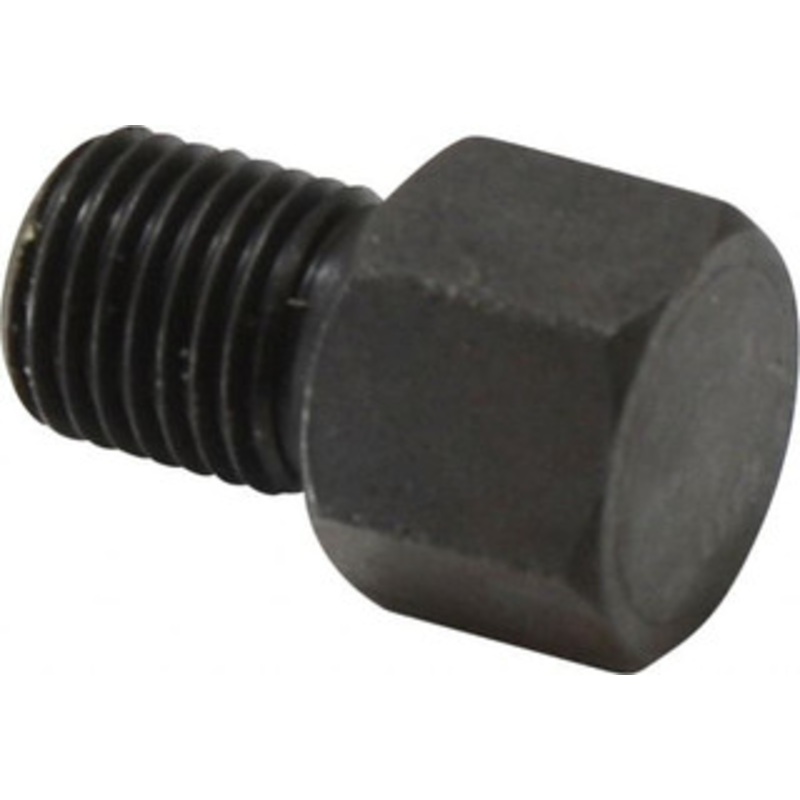 Gibraltar 13/16 OAL, 3/8 Head Height, Low Carbon Steel, Threaded Rest Button Black Oxide Coating, 3/8-24 Thread, 1/2 Hex Z2432 – 09663485