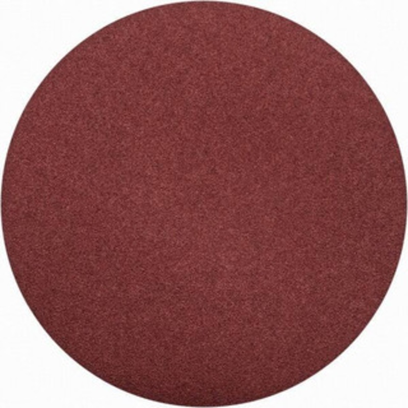 Merit Abrasives 15 Diam, 50 Grit Aluminum Oxide Adhesive PSA Disc Coarse Grade, Black, Cloth Backing, Flexible, Use with Stationary Disc Sanders 08834173077 – 72383623