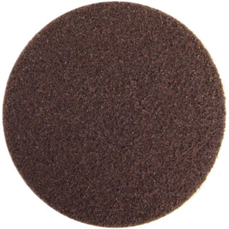 Norton 4 Diam, 80 Grit, Aluminum Oxide Hook & Loop Disc Medium Grade, Nonwoven 66261055018 – 70483086