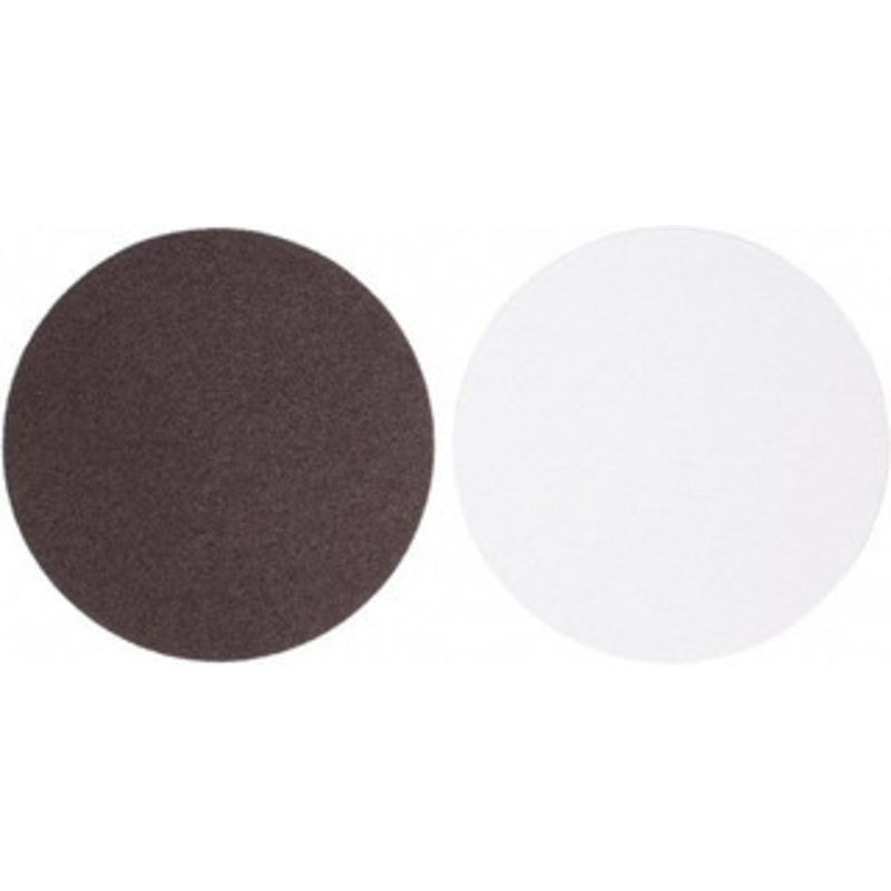 Tru-Maxx 10 Diam, 50 Grit Aluminum Oxide Adhesive PSA Disc Coarse Grade, X Weighted Cloth Backing, For Stationary Disc Sanders 7001000-50 – 78281136