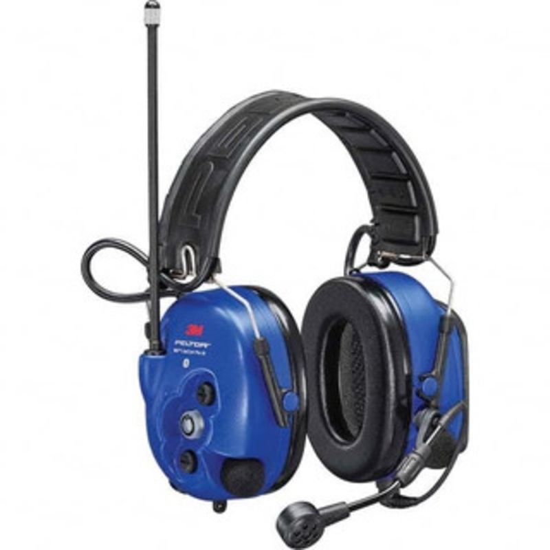 3M Hearing Protection/Communication, Type: Communications Headset, Noise Reduction Rating (dB): 27.00, Radio Type: Bluetooth, Band Position: Three Position, Cup Color: Royal Blue, ANSI Specification: ANSI S3.19-1974 7100099585 – 10047231