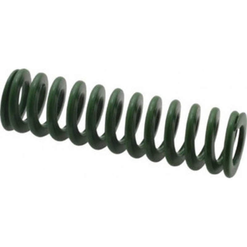 Associated Spring Raymond 12.5mm Hole Diam, 6.3mm Rod Diam, 1-3/4 Free Length, Green Die Spring 217.8 N Max Deflection, 18mm Max Deflection, Light Duty, Chromium Alloy Steel 203-207 – 67898403