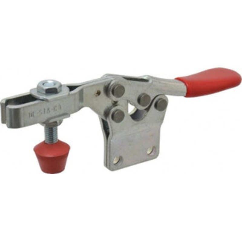 Destaco 500 Lb Holding Capacity, Horizontal Handle, Manual Hold Down Toggle Clamp 70 Handle Movement, 92 Bar Opening, U-Bar, Straight Base, Electro-Plated Zinc, Carbon Steel 225-UB – 99524506