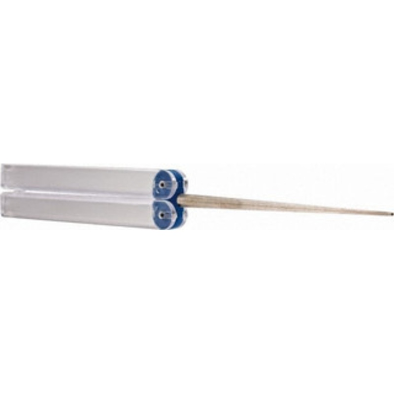 DMT Diamond Machining Technology 9-1/2 OAL Coarse Knife Sharpener Diamond File 1/4 Wide x 1/16 Thick, 4-3/16 LOC, Blue, 325 Grit FSKC – 05126750