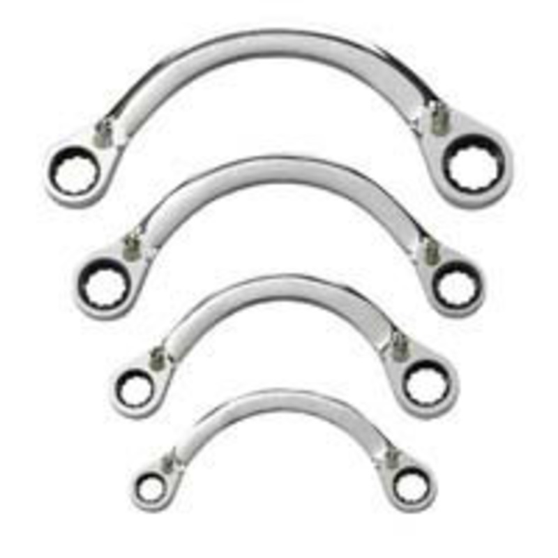 GEARWRENCH 4 Piece SAE Half Moon Double Box Ratcheting Wrench – KD9840