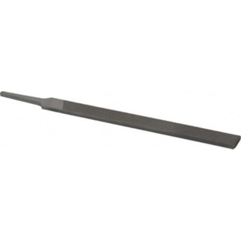 Nicholson 8 Long, Second Cut, Flat American-Pattern File Double Cut, 13/64 Overall Thickness, Tang 05886N – 80756125