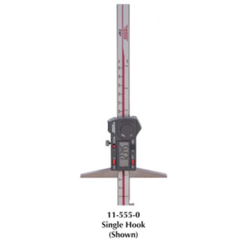 SPI Absolute Electronic Depth Gage, 0-8 Single Hook – 11-556-8