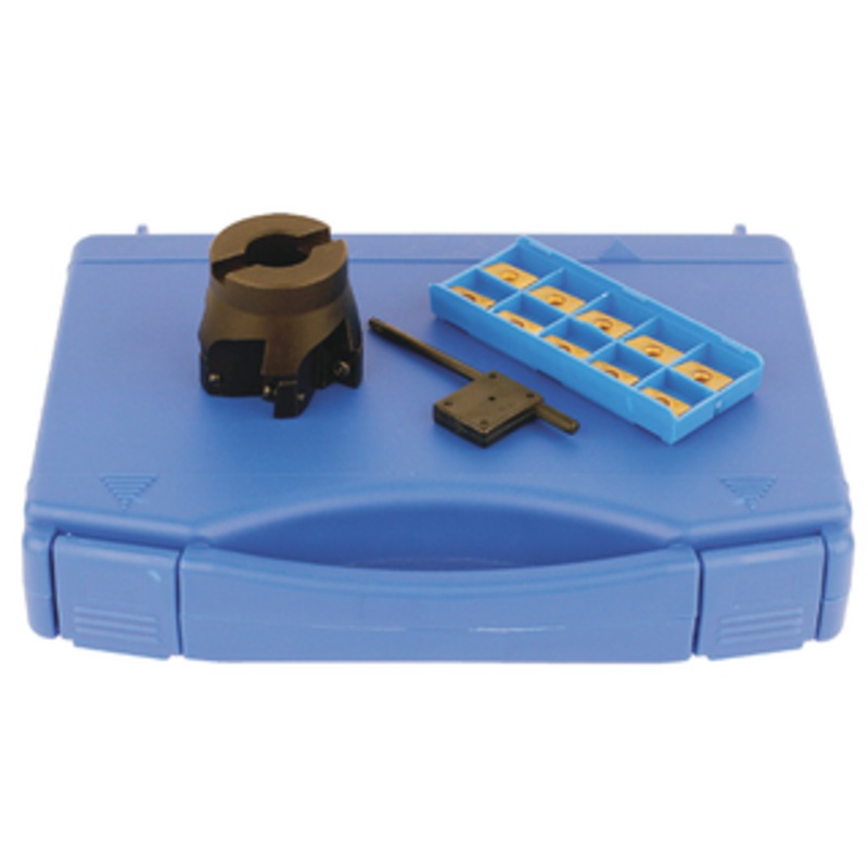 T&O 2 Indexable Face Mill Cutter Set