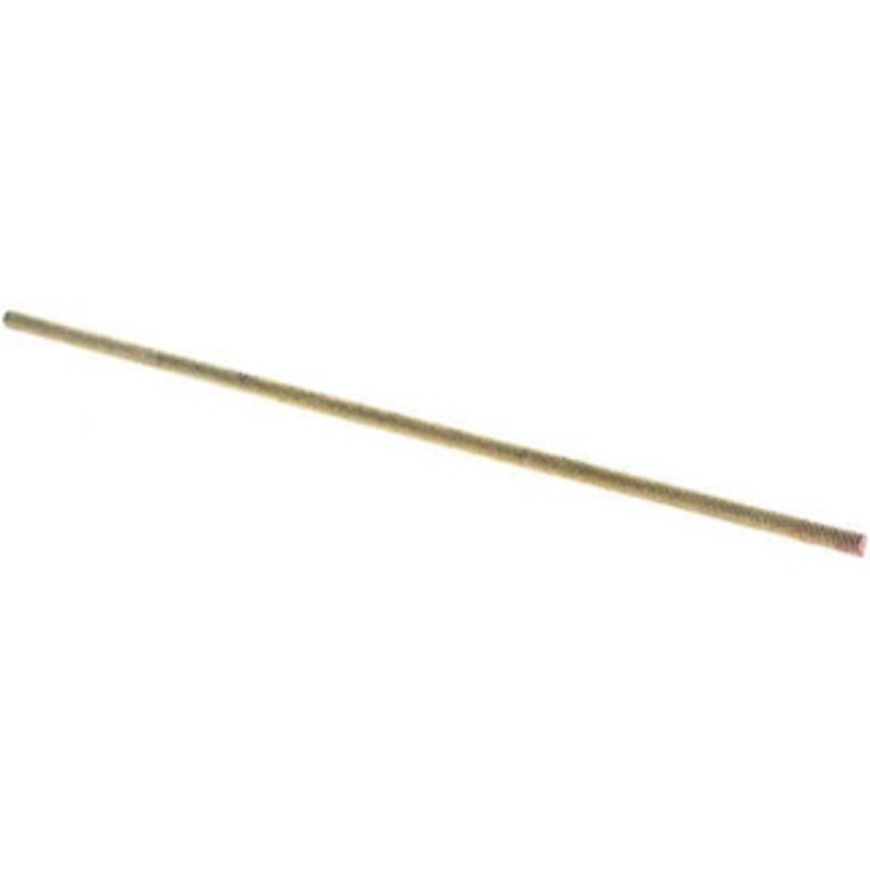 Value Collection 1/4-20 x 12 Low Carbon Steel Threaded Rod Right Hand Thread, Yellow Zinc Plated Finish, UNC 36665 – 52682119