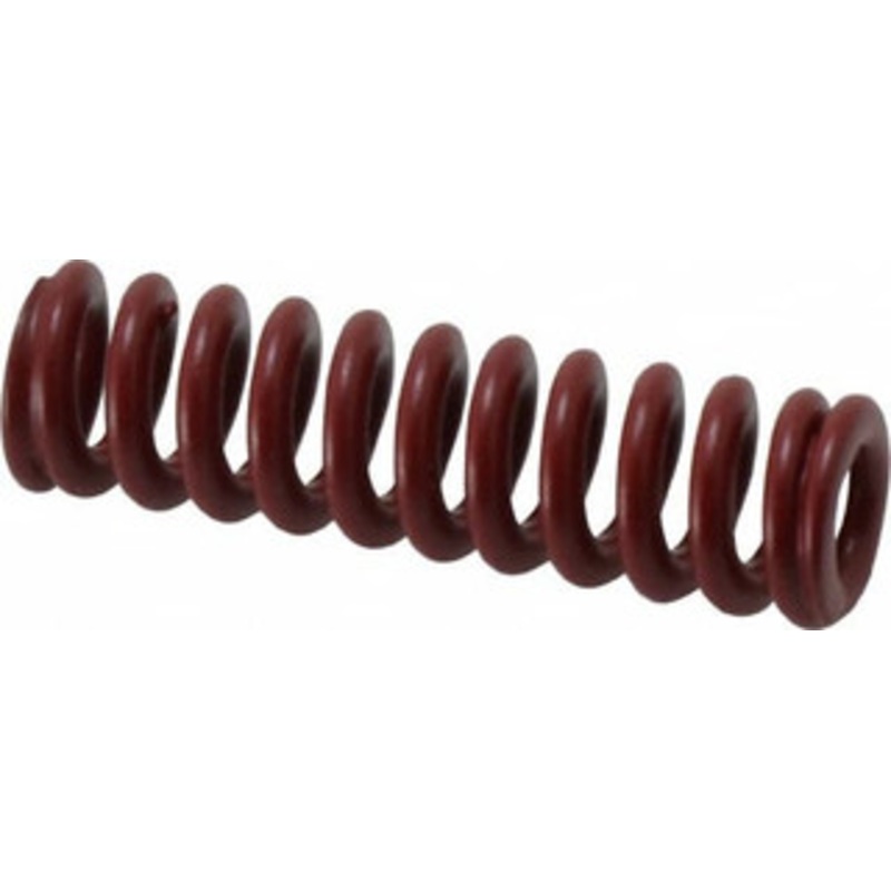 Associated Spring Raymond 12.5mm Hole Diam, 6.3mm Rod Diam, 1-3/4 Free Length, Red Die Spring 324.7 N Max Deflection, 13.2mm Max Deflection, Strong Duty, Chromium Alloy Steel 205-207 – 67900563