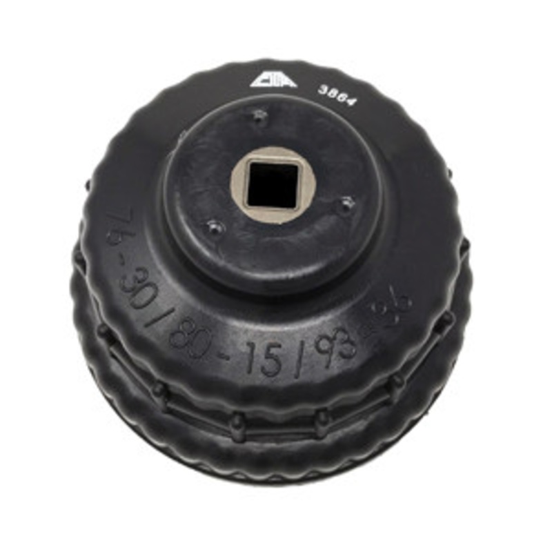 CTA Manufacturing Corp. 76/80/93 X 30/15/36 Cup Oil Filter Wrench – CM3864
