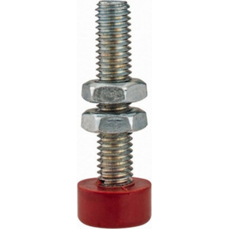 Destaco M5 Carbon Steel Cap Tip Clamp Spindle Assembly 24.89mm Thread Length, 28.96mm OAL, Flat Tip Cap, 0.39 Tip Surface Diam, Use with Toggle Clamps 305208-M – 02307924
