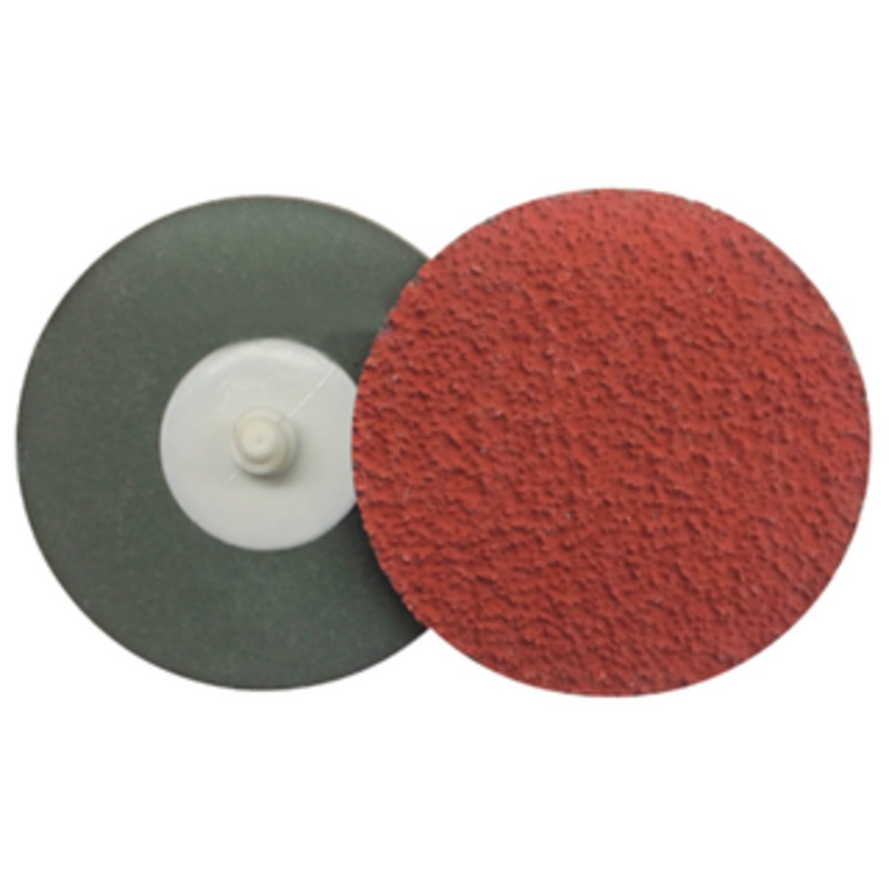 Jaguar Ceramic Plus Fibre Quick Change Disc 10-Pack, 3 Dia. 24 Grit