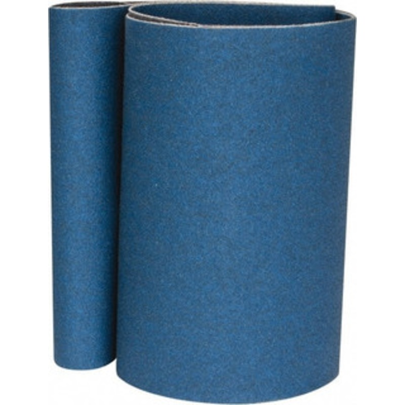 Norton 4 Wide x 24 OAL, 120 Grit, Zirconia Alumina Abrasive Belt Zirconia Alumina, Fine, Coated, Y Weighted Cloth Backing, Series 3X 07660749274 – 03061868