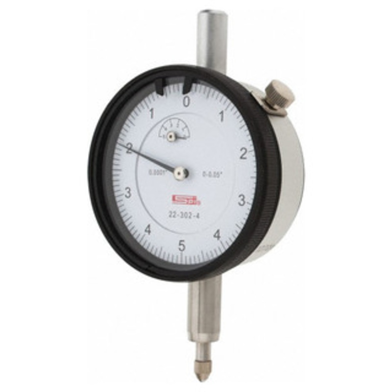 SPI Deluxe Dial Indicator, AGD Group 2, 0.050 Range, 0-5-0 Reading – 22-302-4
