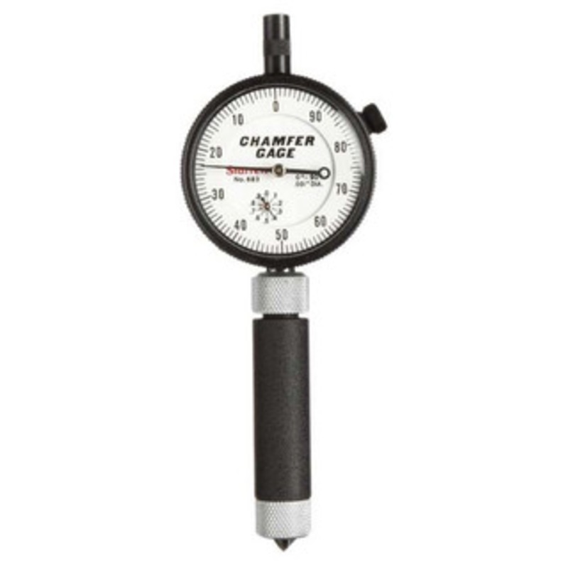 Starrett Dial Internal Chamfer Gage 683-1Z, 0 – 3/8 Capacity, 0 – 90 Angle Range