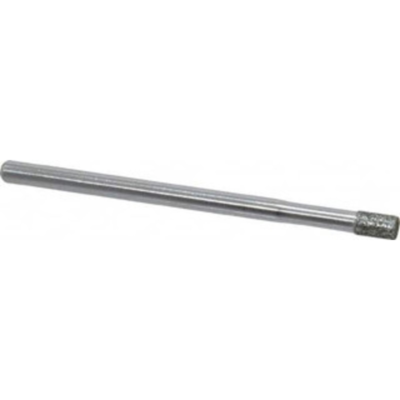 Strauss & Co. 1/8 Head Diam x 0.197 Head Thickness Diamond (Abrasive) Grinding Pin 1/8 Shank Diam x 2 Shank Length, Medium Grade, 80 Grit PT0130-05D80 – 05236682