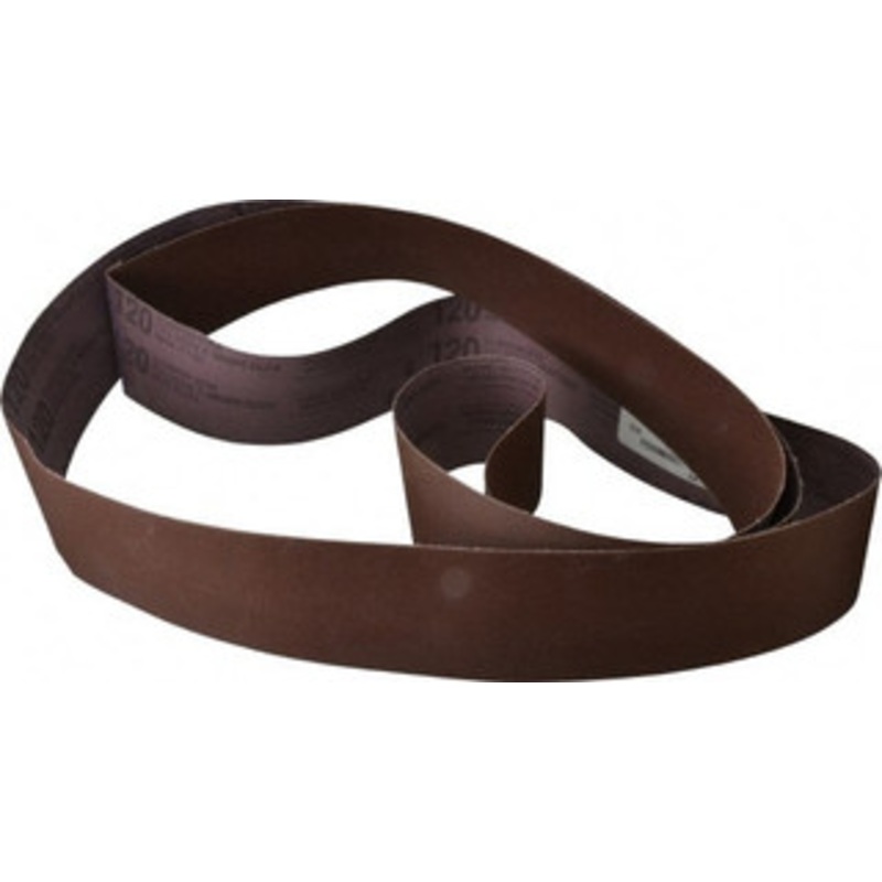 Tru-Maxx 3 Wide x 120 OAL, 120 Grit, Aluminum Oxide Abrasive Belt Aluminum Oxide, Fine, Coated 7237 – 85577658