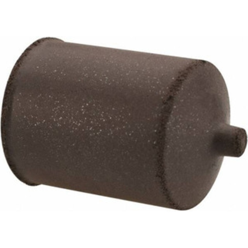 Cratex 7/8 Max Diam x 1-1/4 Long, Cone, Rubberized Point Medium Grade, Silicon Carbide, 1/4 Arbor Hole, Unmounted 1357M – 99174138