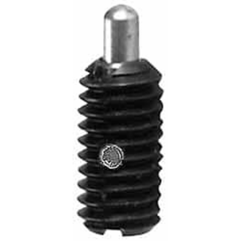 Gibraltar 1/2-13, 13/16 Thread Length, 1/4 Plunger Projection, Steel Threaded Spring Plunger 1/4 Max Plunger Diam, 1.7 Lb Init End Force, 8.5 Lb Final End Force SWN10-8AFS-PT-G – 05588827