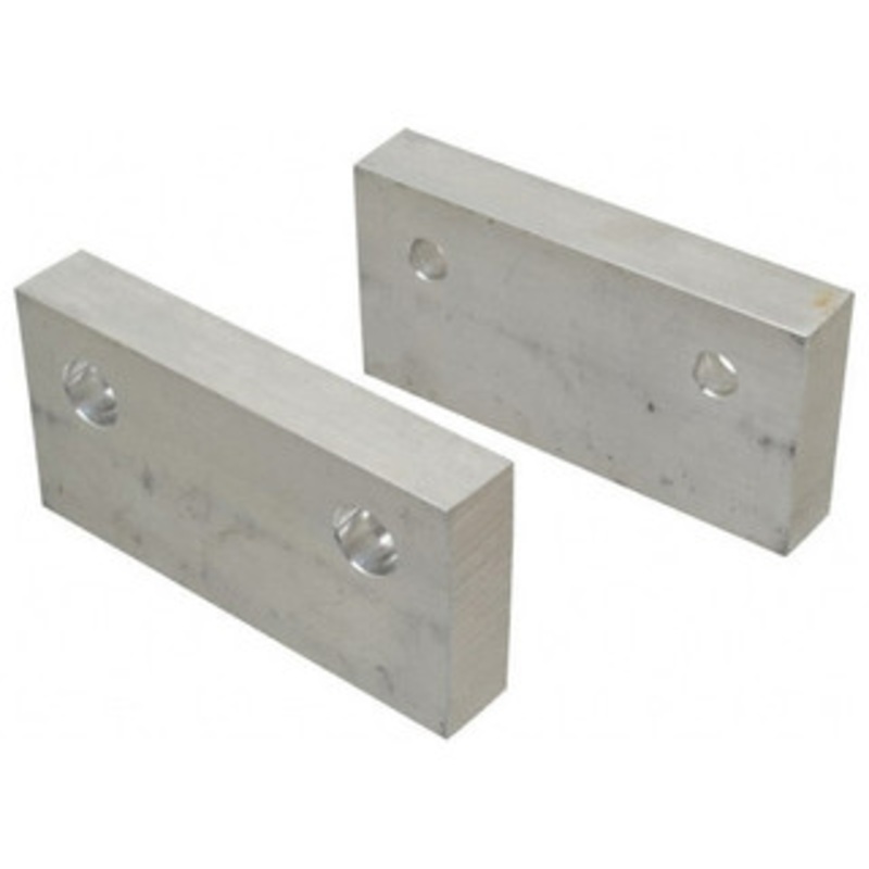 Gibraltar Millsoft Vise Jaws, Aluminum, for 6 Vises, 6 Wide x 3 High x 1 Thick – 70-747-1