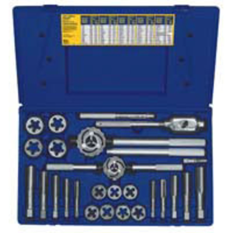 IRWIN 25 Piece Tap and Die Set 9/16 to 1 Sizes – HA97094
