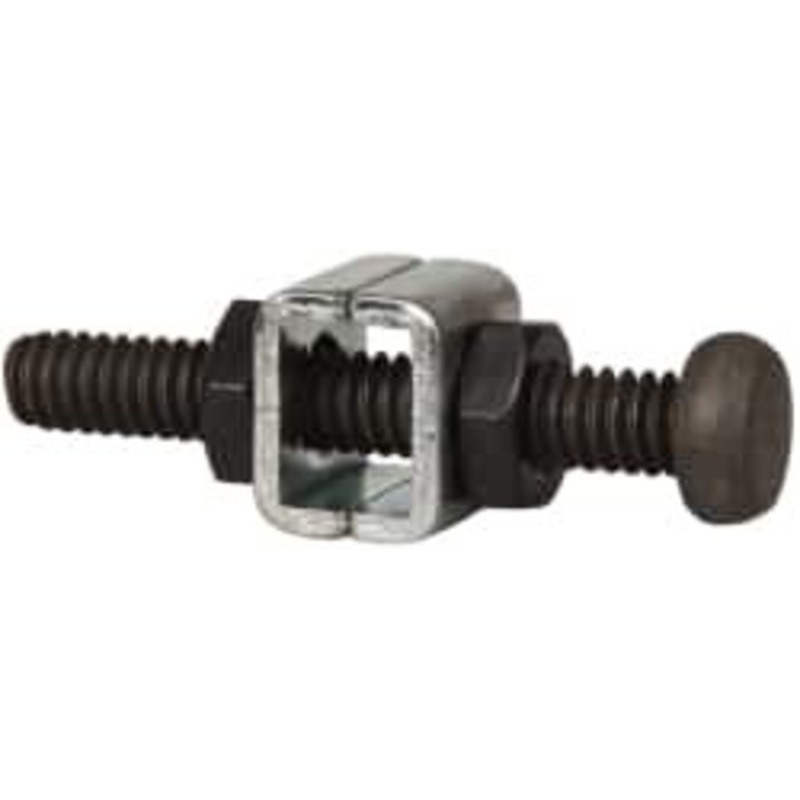 Knu-Vise 1/4-20 Clamp Spindle Assembly 1-7/8 Thread Length, 1-7/8 OAL, 1/4 Tip Surface Diam, Use with Toggle Clamps N-470007 – 08106031