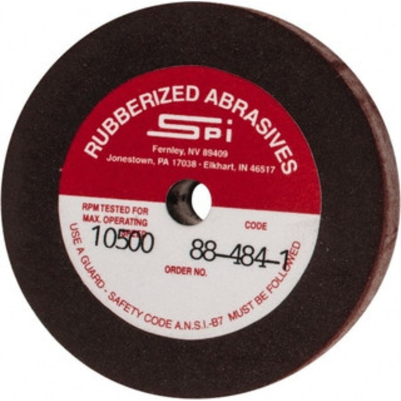 Made in USA 2 Diam x 1/4 Hole x 3/8 Thick, 120 Grit Surface Grinding Wheel Aluminum Oxide/Silicon Carbide Blend, Fine Grade, 10,500 Max RPM 225-F SPI – 73152811