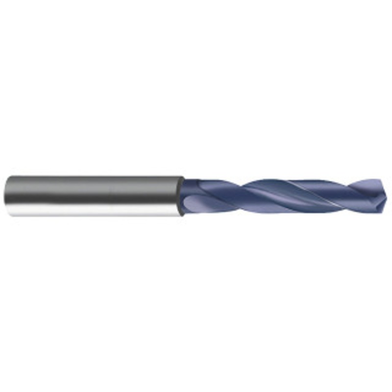 Rushmore Solid Carbide Metric Screw Machine Drill, Size 1mm, 13mm Flute Length