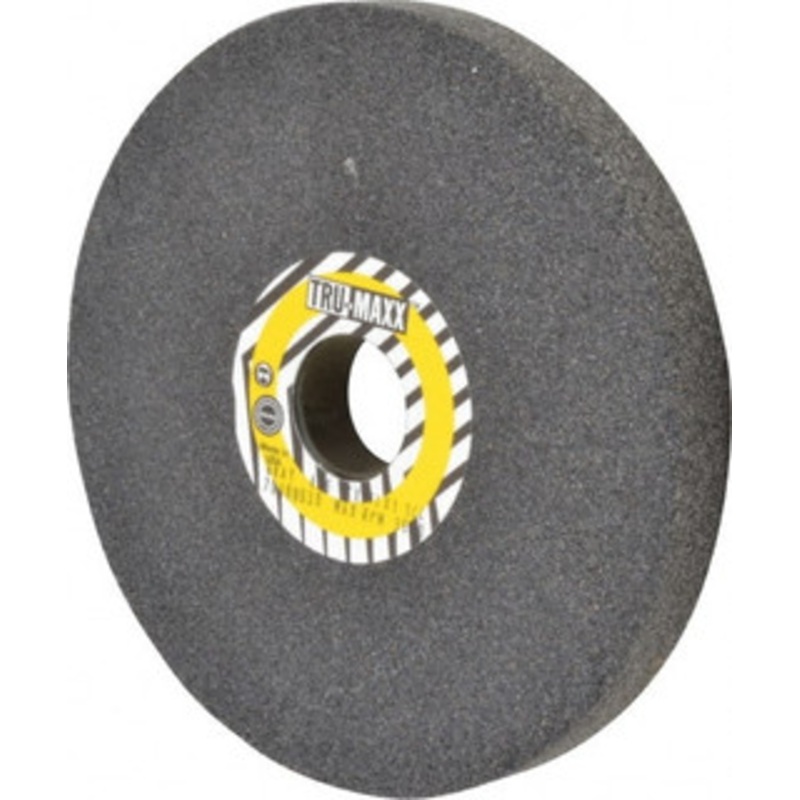 Tru-Maxx 46 Grit Aluminum Oxide Bench & Pedestal Grinding Wheel 7 Diam x 1 Hole x 3/4 Thick, 3600 Max RPM, O Hardness, Coarse Grade , Vitrified Bond 66253269713 – 70180930