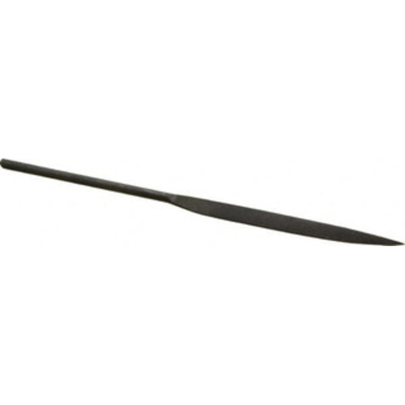 Value Collection 6-1/4 Needle Precision Swiss Pattern Knife File 2 Cut, 2 Cut, 3 LOC, 6 Width x 0.06 Thick, with Handle 382-0625 – 00672220