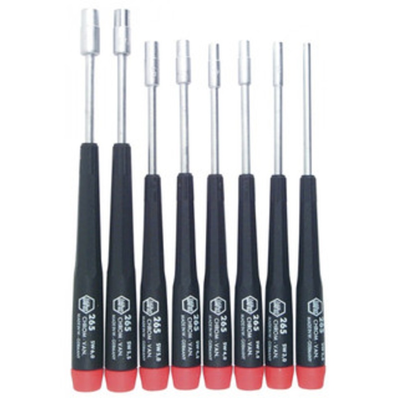 Wiha Precision Metric Nut Driver 8 Piece Set – 26590