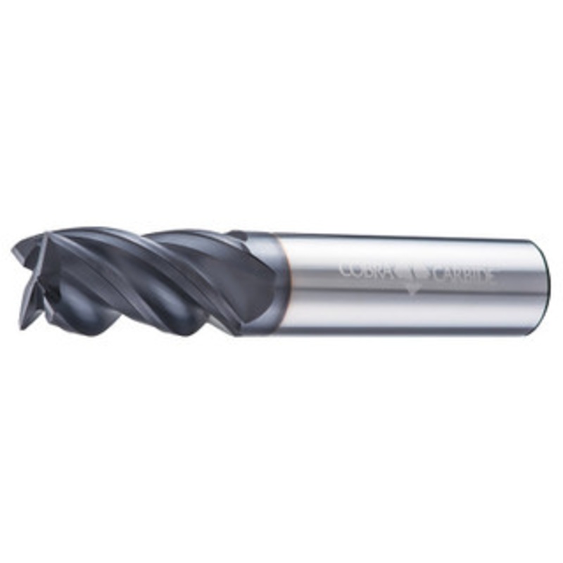 Cobra Carbide ADDER Ultra Performance Universal Endmills, Coated AlCrN