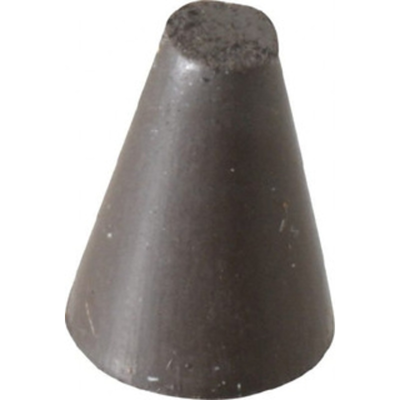 Cratex 5/8 Max Diam x 7/8 Long, Taper, Rubberized Point Medium Grade, Silicon Carbide, 1/8 Arbor Hole, Unmounted 14M – 05085063