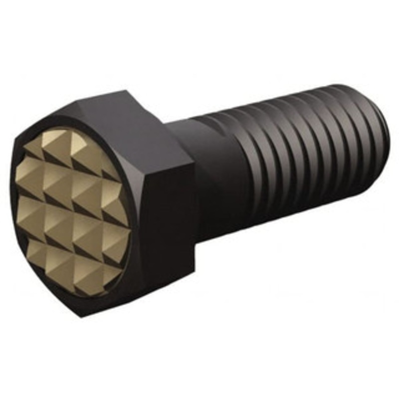 Fairlane Serrated Tooth, 5/16-18, 1-1/2 Shank Length, 1 Thread Length, Black Oxide Finish, Hex Head, Adjustable Positioning Gripper 3/8 Pad Diam, 1/2 Hex, 1/4 Head Height, Extra Fine Tooth Grade CTH-0312 X 1.5- – 09714981