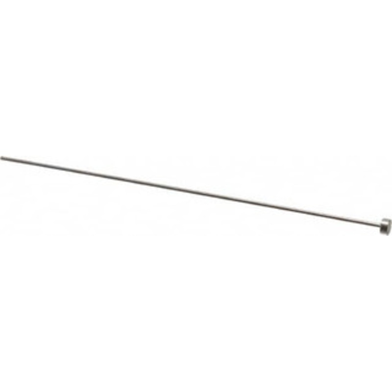Gibraltar 1mm Pin Diam, 4mm Head Diam x 2mm Head Height, 100mm OAL, Straight Ejector Pin Steel, 98mm Pin Length MEP1011-G – 06518849