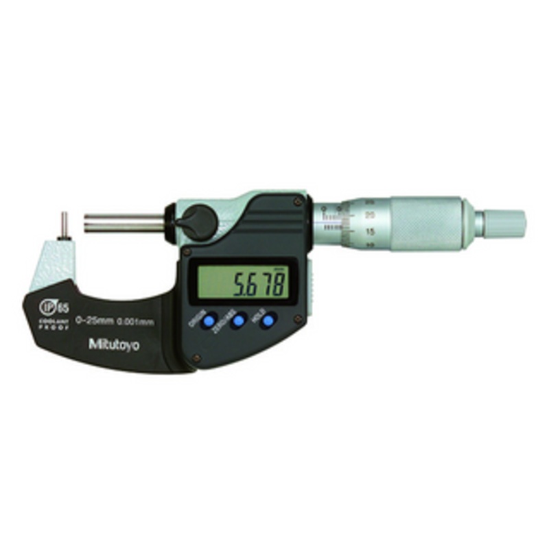 Mitutoyo Digital Tube Micrometer, 0-25mm – 395-261-30