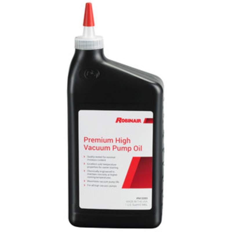 Robinair 1 Quart Vacuum Pump Oil Case Case of 12 – RA13203