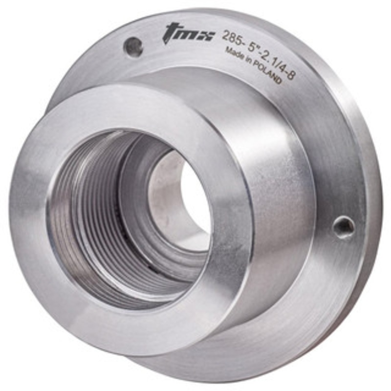 TMX Threaded Backplate for SET-TRU Chucks, 6in Threaded 2.3/16-10 – 3-876-064P