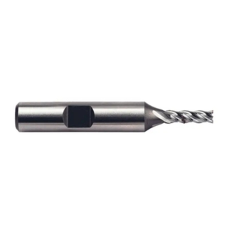 Weldon Tool M42 8% Cobalt 4 Flute Single End Mill, 5/16 Size, 3/8 Shank Diameter, 3/4 Length of Cut, 2-1/2 Overall Length
